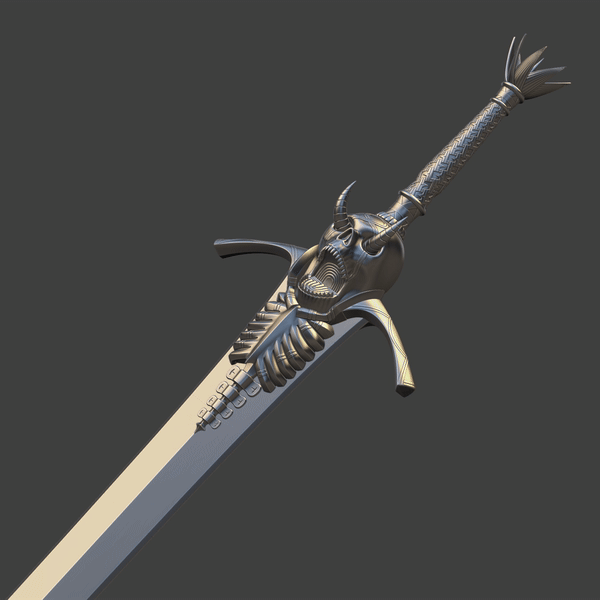 DMC5 Devil May Cry 5 Dante Rebellion sword cosplay [3D print model]