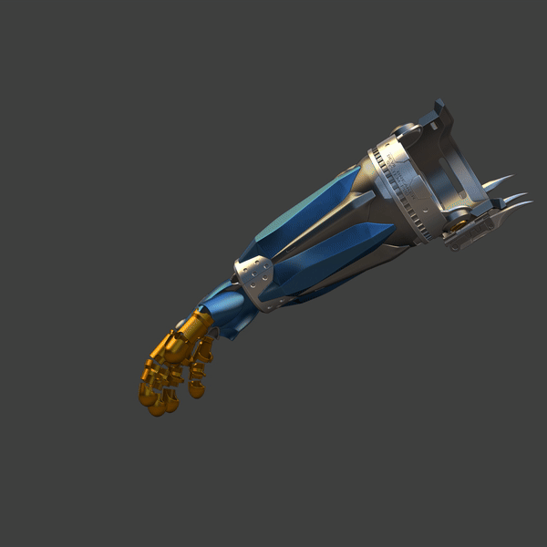 DMC5 Devil May Cry 5 Nero Devil Breaker Overture arm cosplay [3D print model]