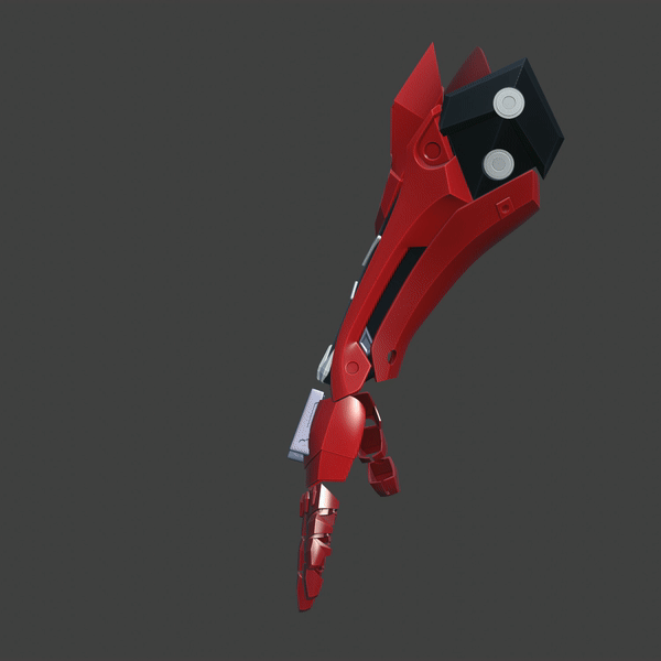 Honkai Impact 3rd Asuka Shikinami Langley cosplay arm [3D print model]