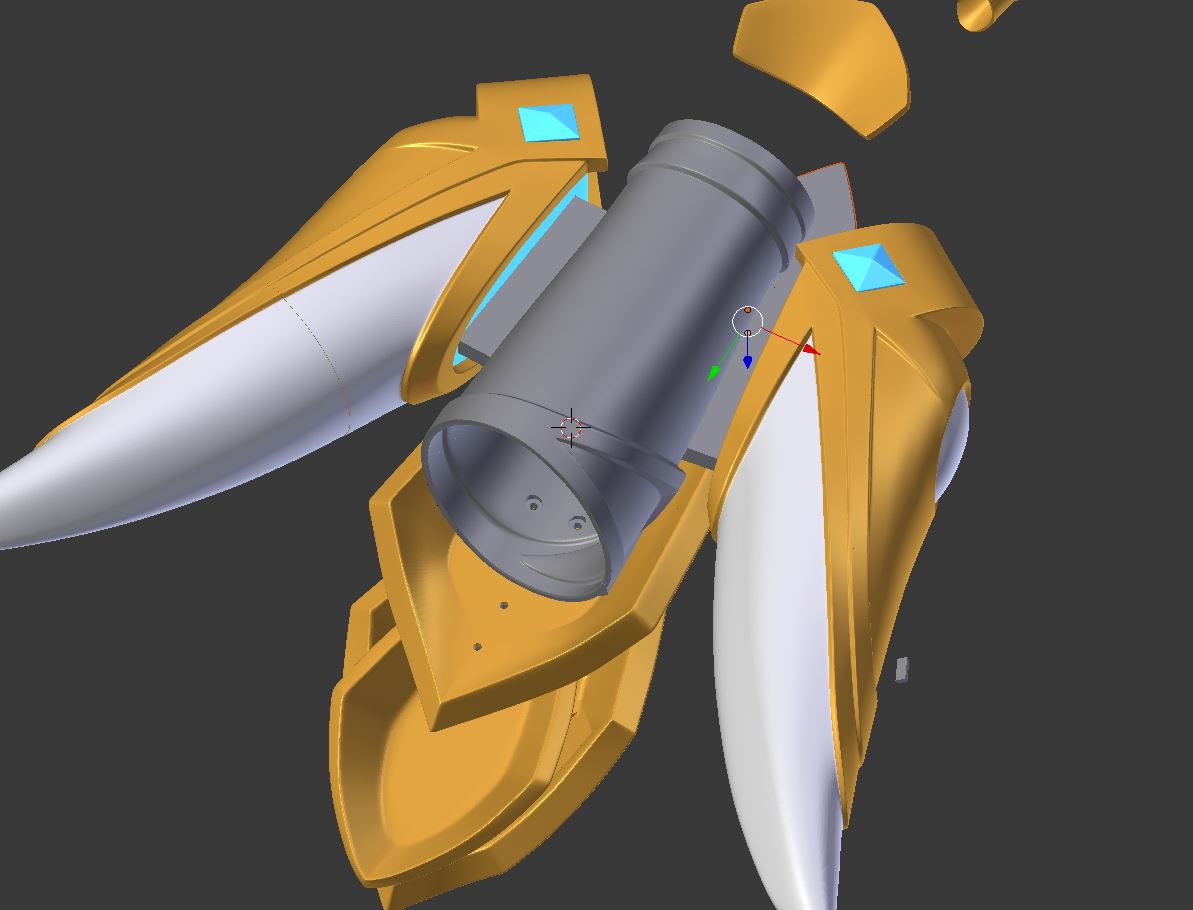 Star Guardian Ezreal Gauntlet League of legends cosplay [3D print model]