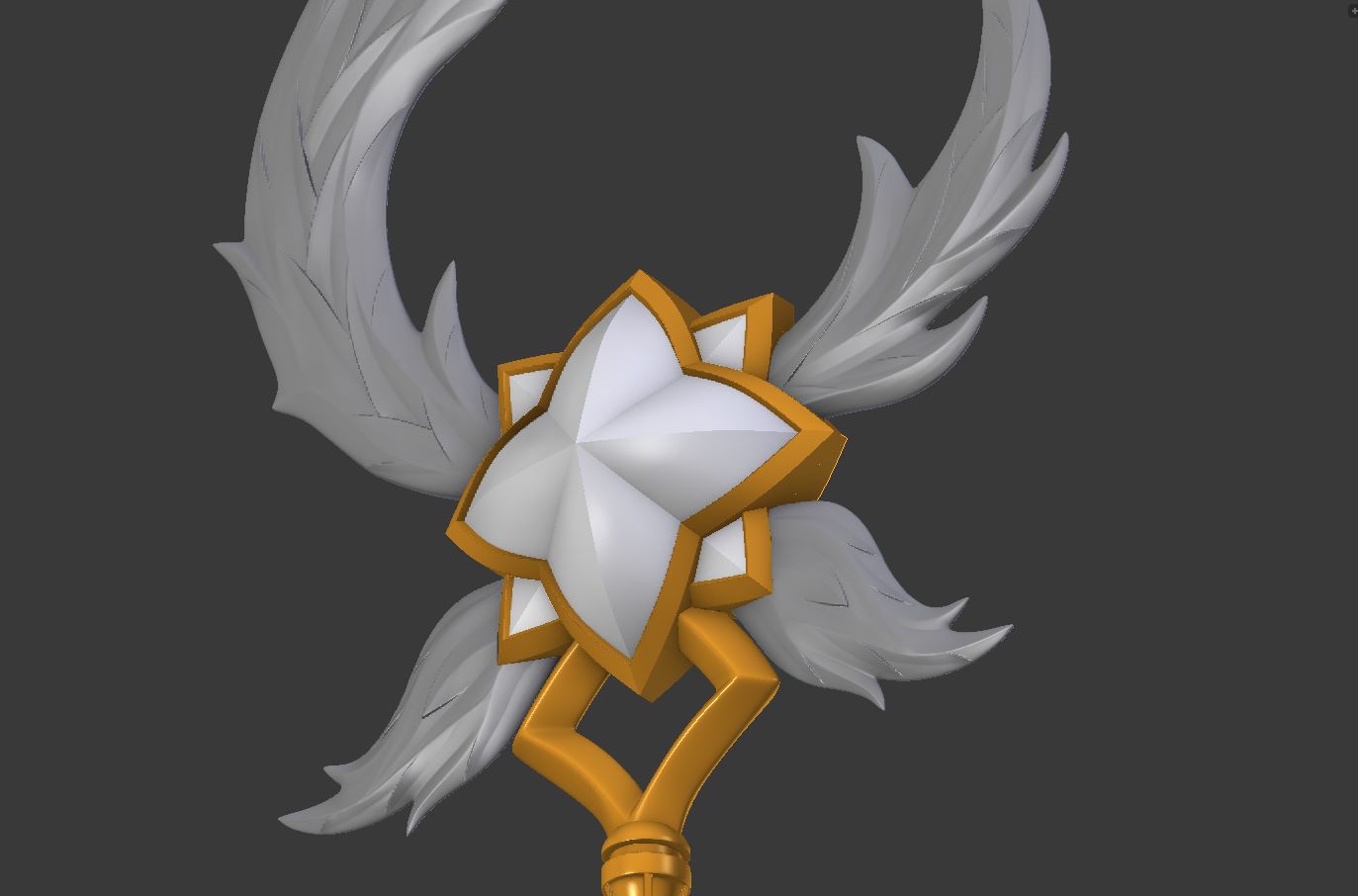 Star Guardian Soraka Staff League of Legends LOL Cosplay [3D print model]