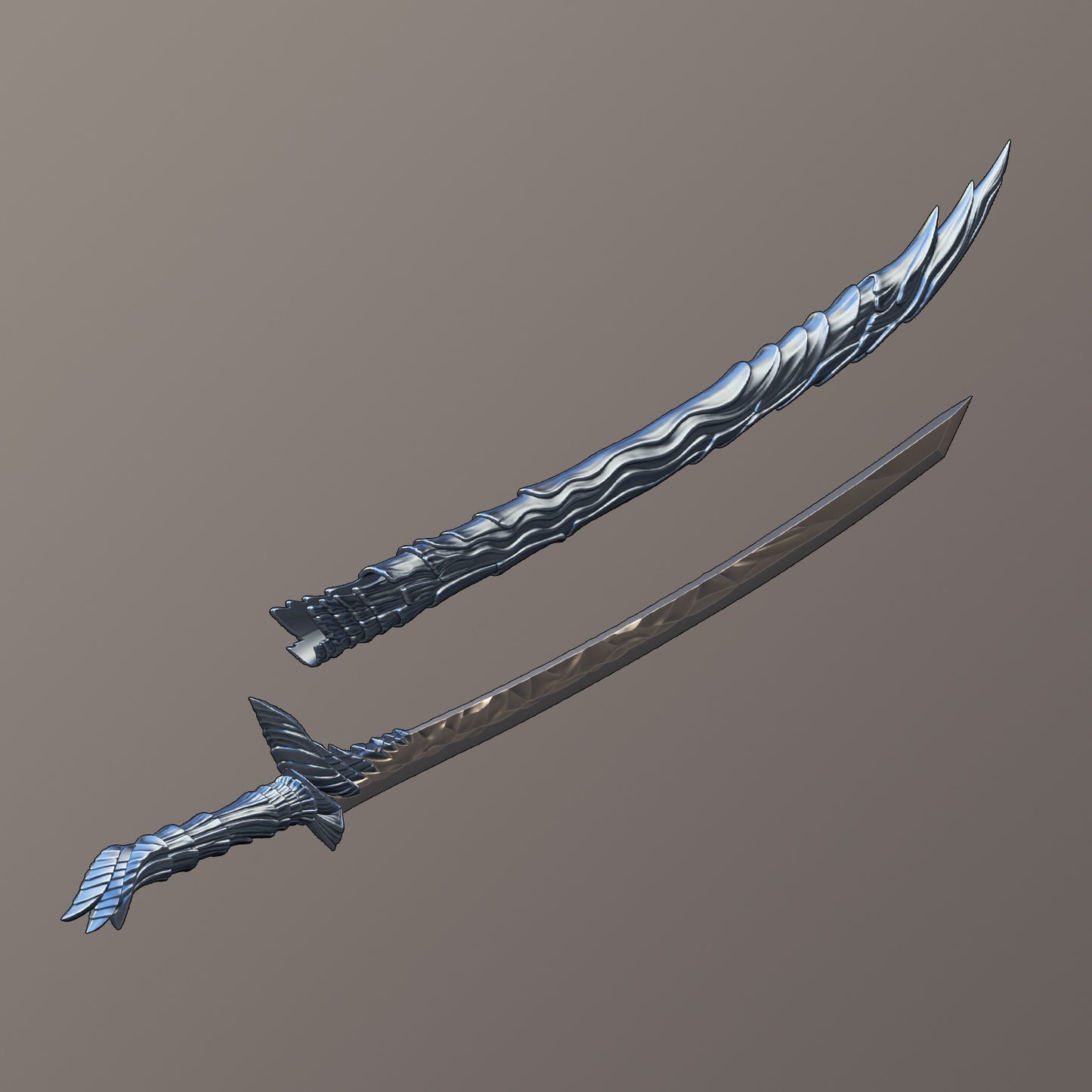 Vergil Devil Sword Devil May Cry 5 DMC5 cosplay [3D print model]