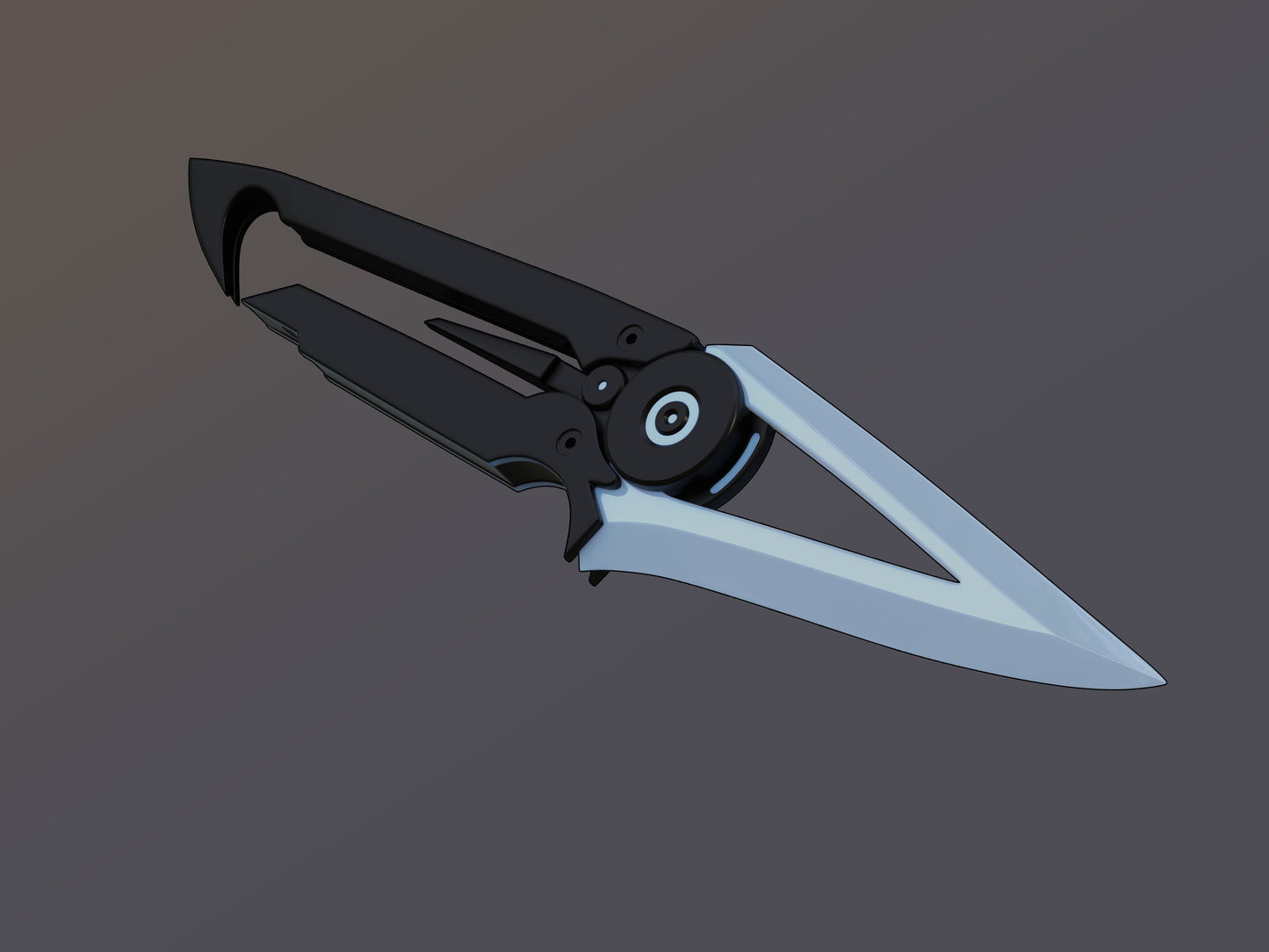 Dead by Daylight Trickster Ji-Woon Hak cosplay prop knife [3D print model]