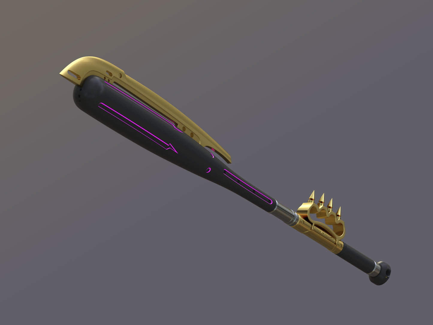 Dead by Daylight Trickster Ji-Woon Hak cosplay Bat [3D print model]