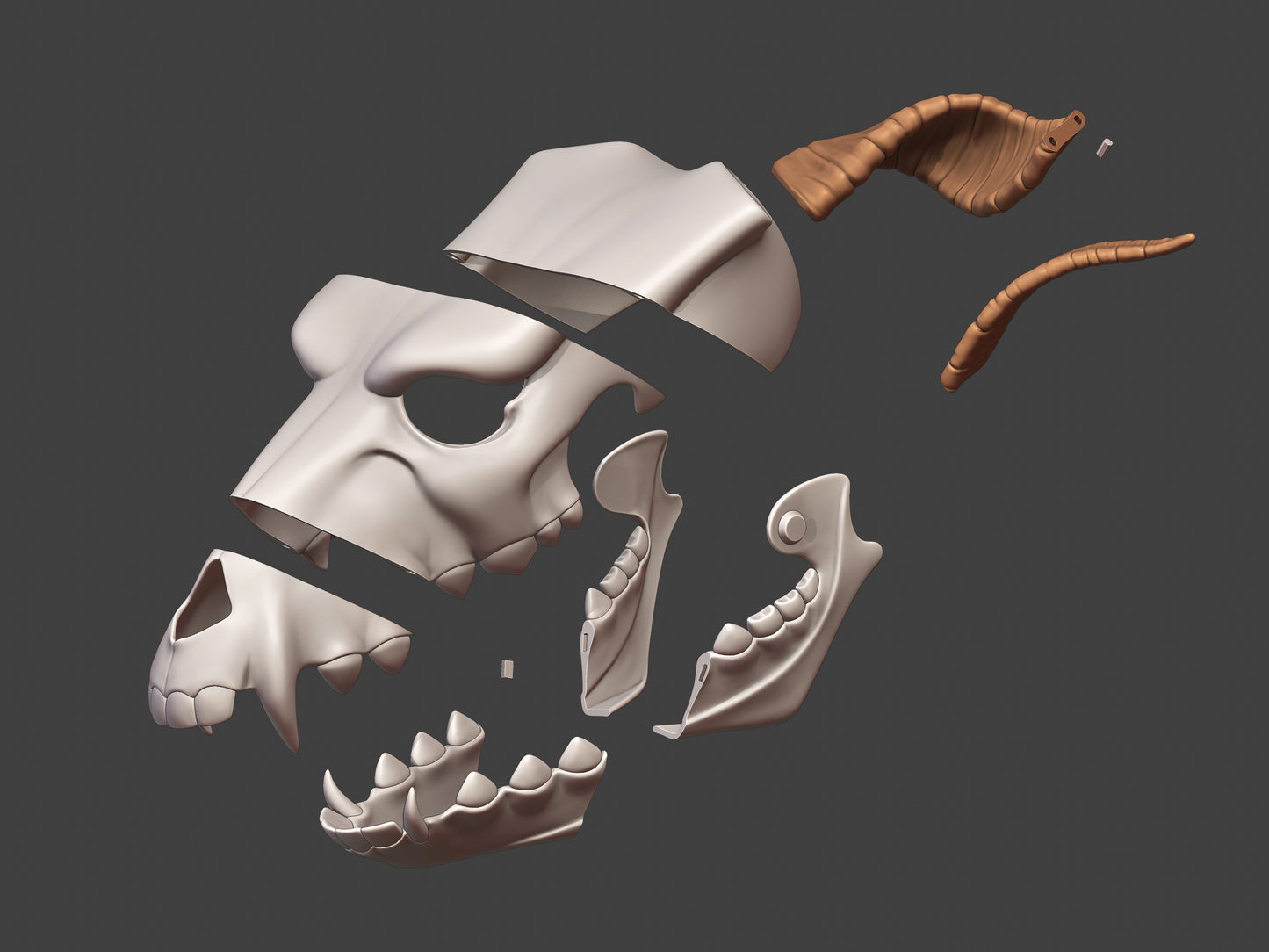 Elias Ainsworth Skull Ancient Magus Bride Cosplay [3D print model]