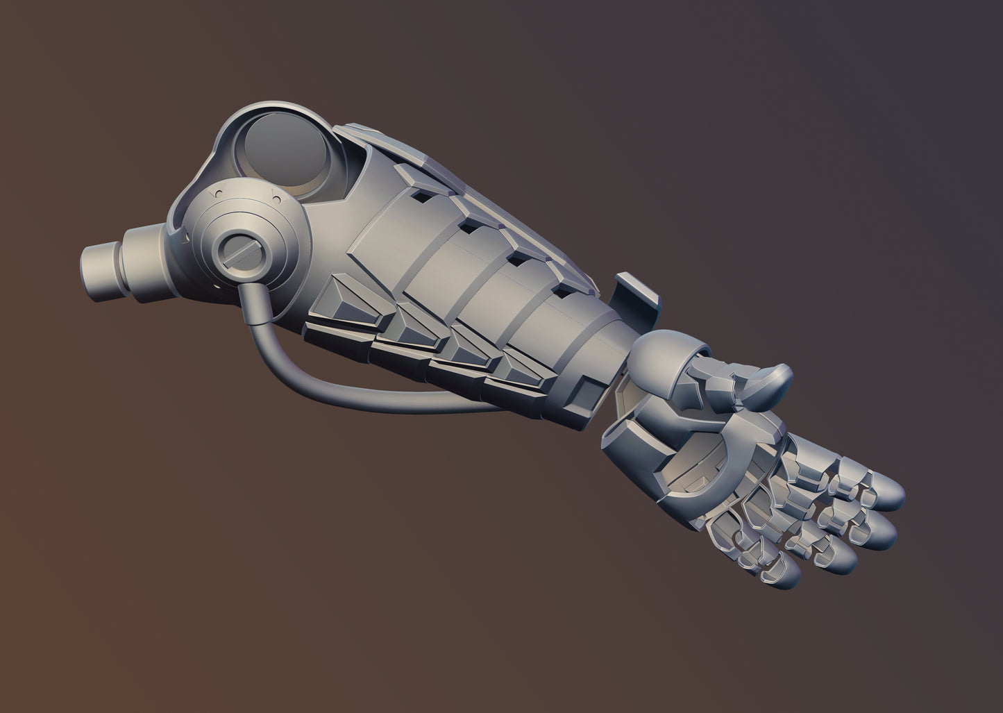 OVERWATCH McCree Cassidy arm cosplay [3D print model]
