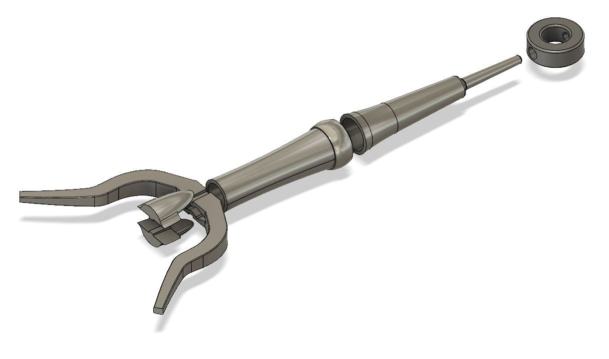 Zirael Ciri sword Witcher 3 cosplay prop [3D print model]