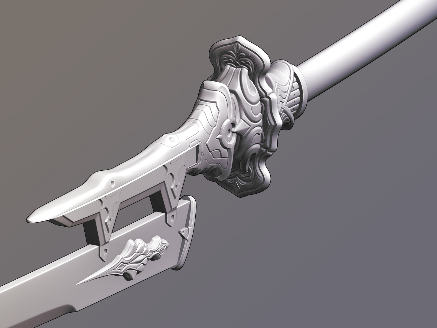 Nier Automata Virtuous Treaty sword [3D print files]