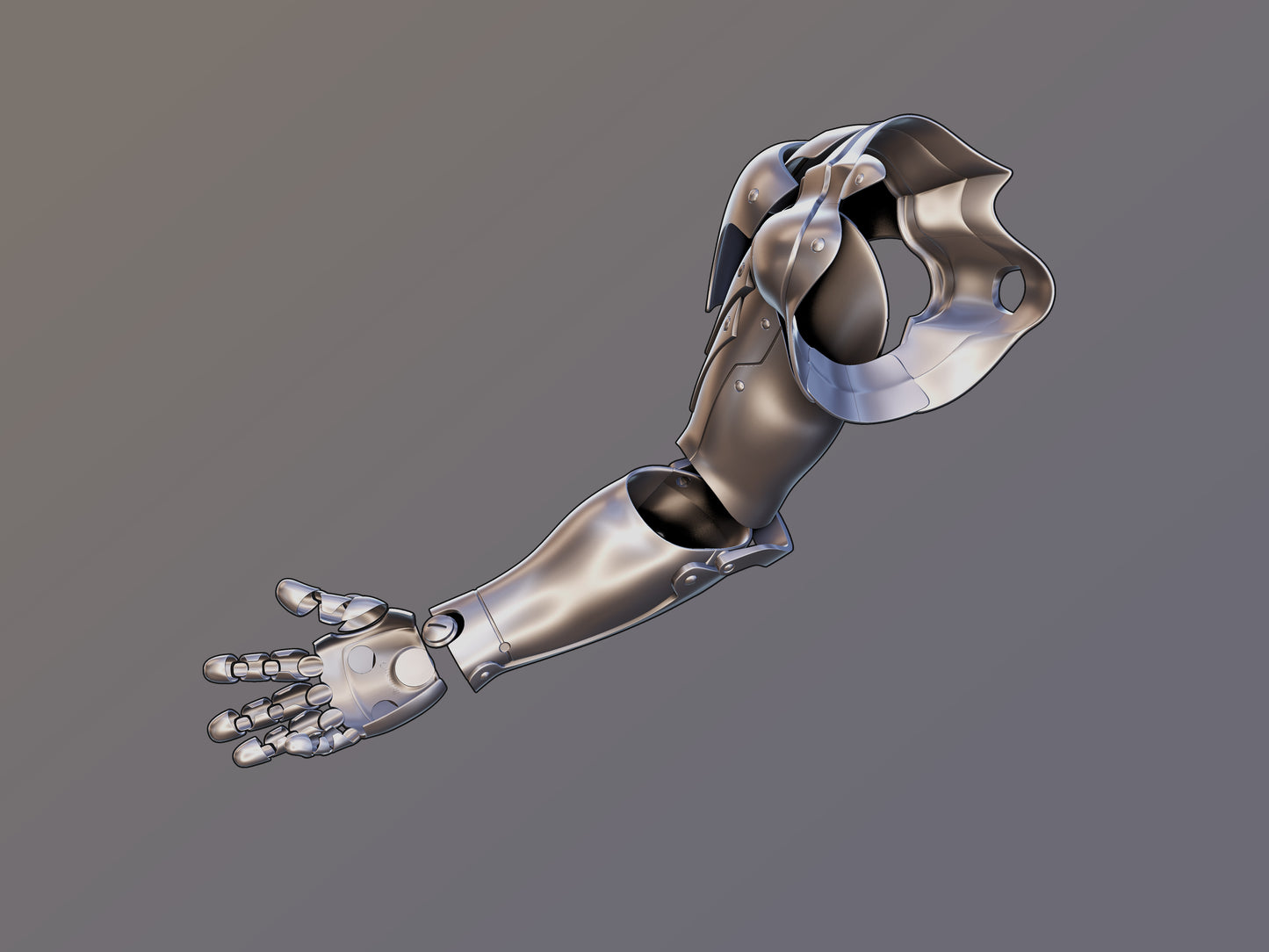 Edward Elric automail arm Fullmetal alchemist cosplay - [3D print model]