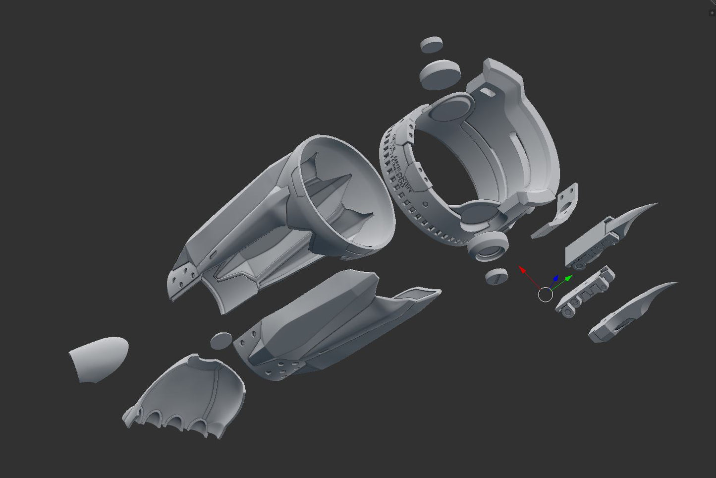 DMC5 Devil May Cry 5 Nero Devil Breaker Overture arm cosplay [3D print model]