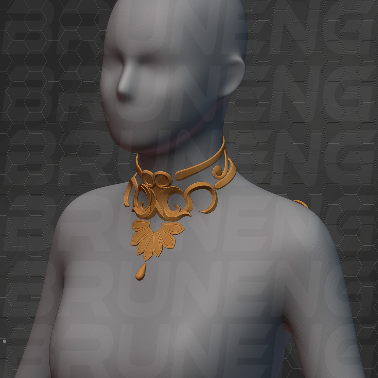 Honkai Star Rail Aglaea accessories [3D model]