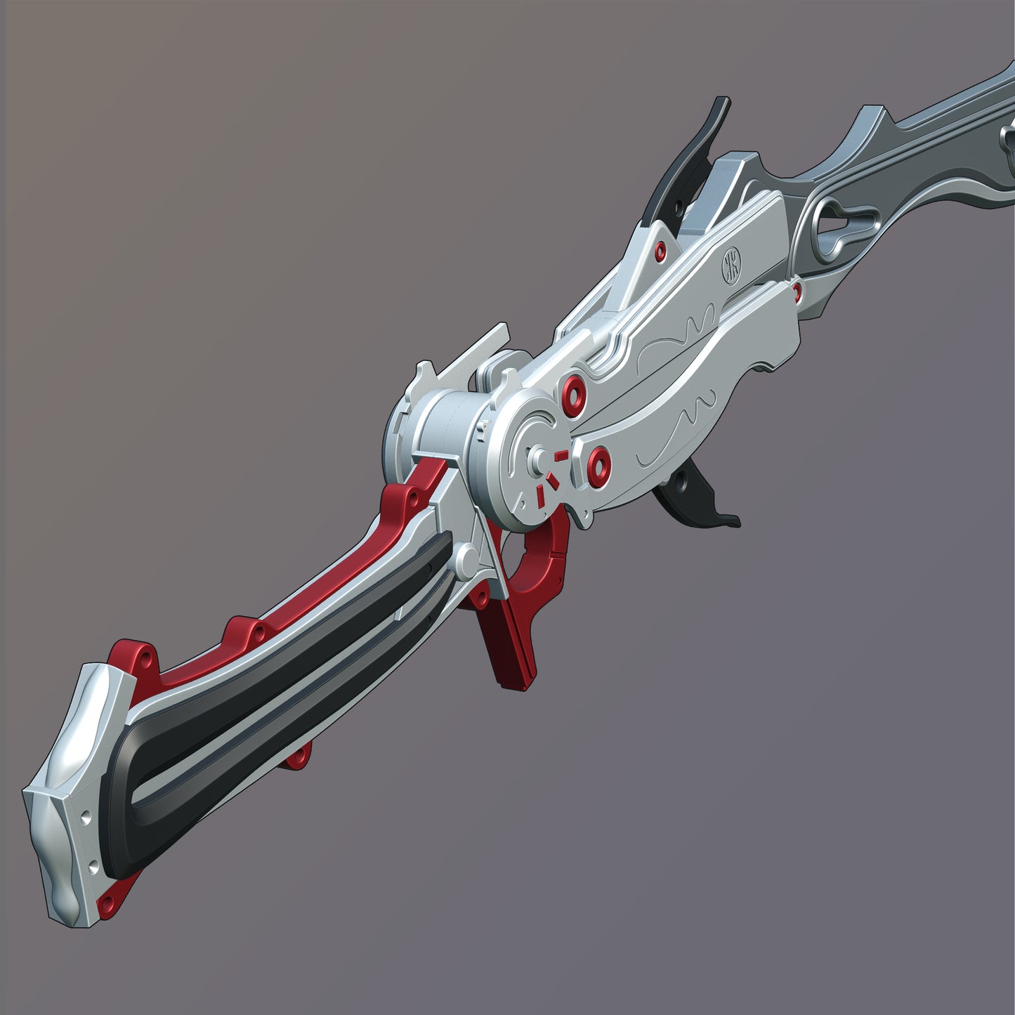 Final Fantasy 13 Lightning Blazefire Saber prop sword [3d print files]