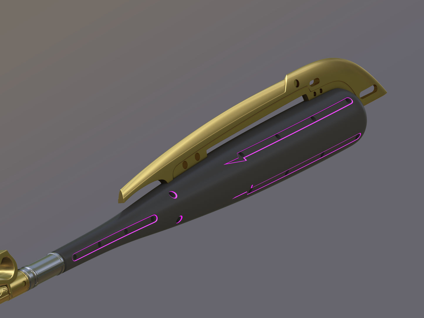 Dead by Daylight Trickster Ji-Woon Hak cosplay Bat [3D print model]