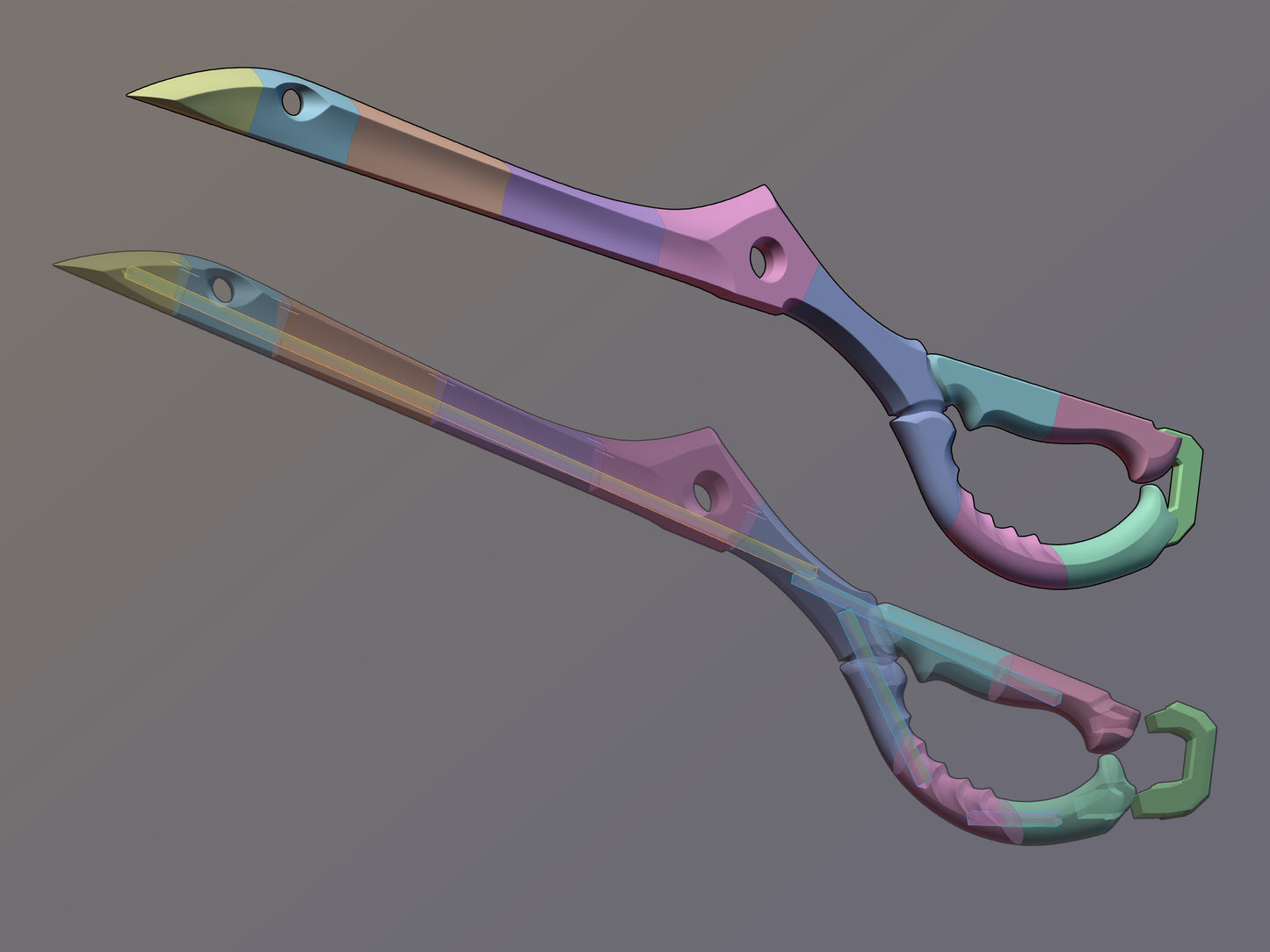 Scissor Blades Kill la Kill cosplay  [3D print files]