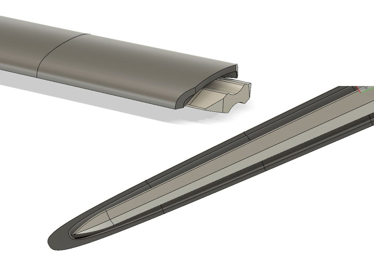 Zirael Ciri sword Witcher 3 cosplay prop [3D print model]