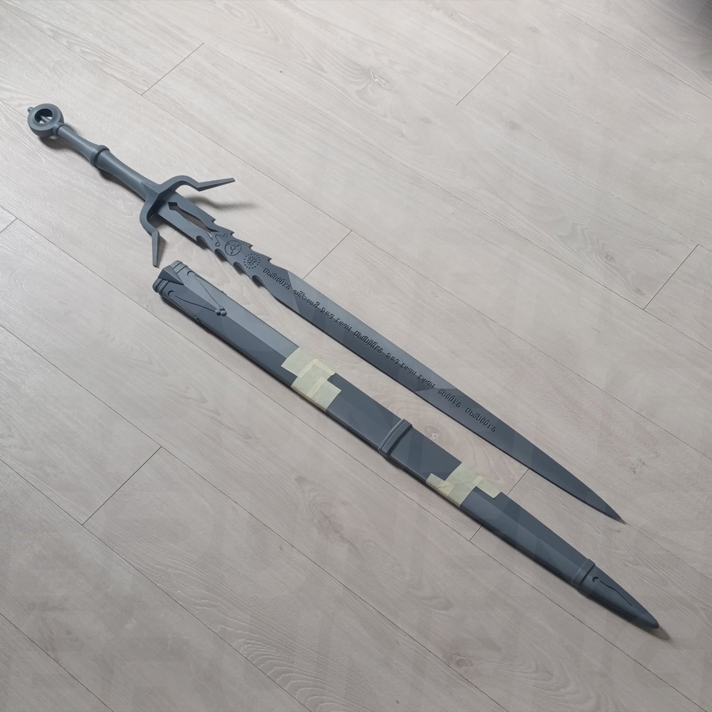 Witcher 4 Ciri cosplay silver sword [3d print model]