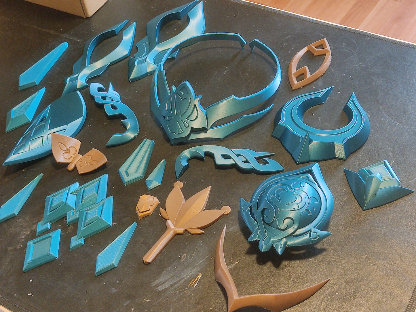 Genshin Impact Kaveh Cosplay Accessories set [3d print files]