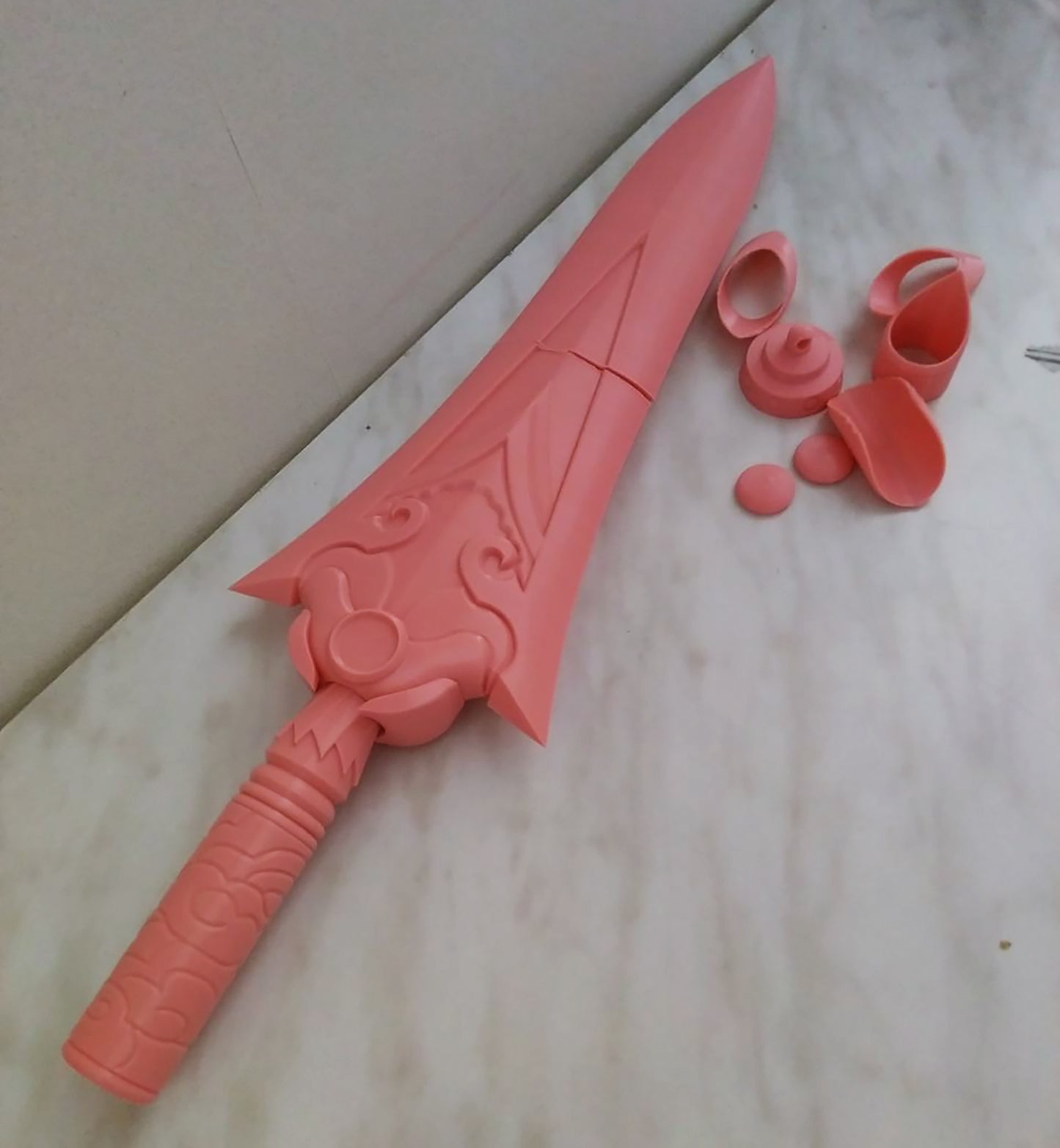 Genshin Impact cosplay Dragons Bane Spear [3D print model]