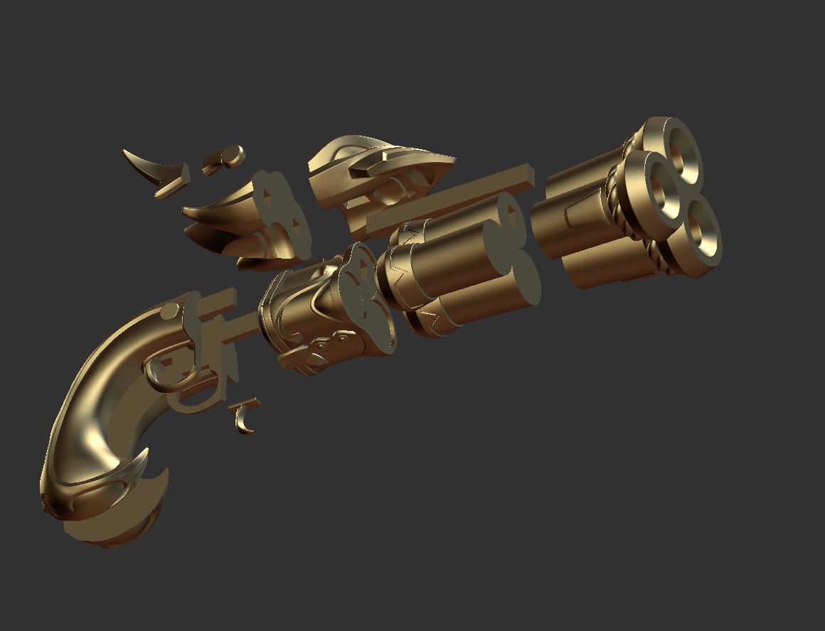 Captain Fortune Miss Fortune prop League of Legends LOL cosplay [3D print model]