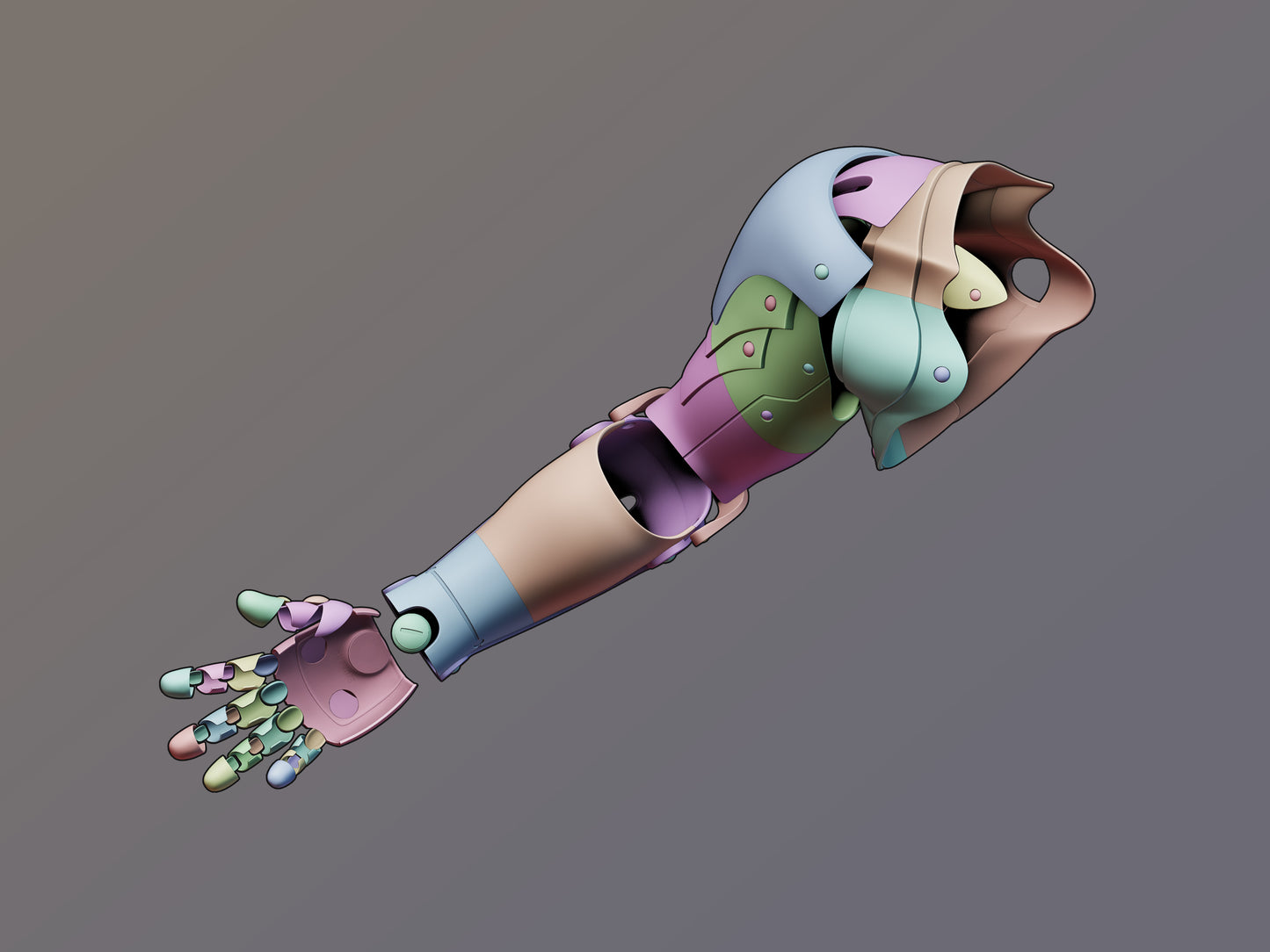 Edward Elric automail arm Fullmetal alchemist cosplay - [3D print model]