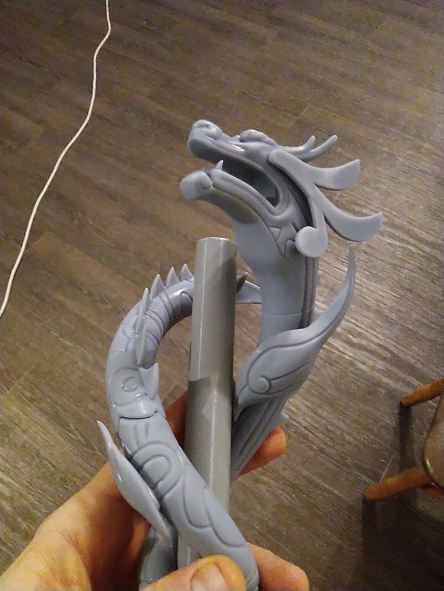 Genshin Impact cosplay Dragons Bane Spear [3D print model]