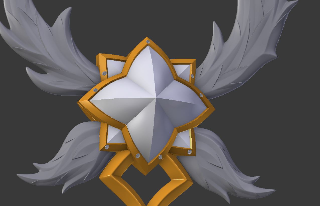 Star Guardian Soraka Staff League of Legends LOL Cosplay [3D print model]