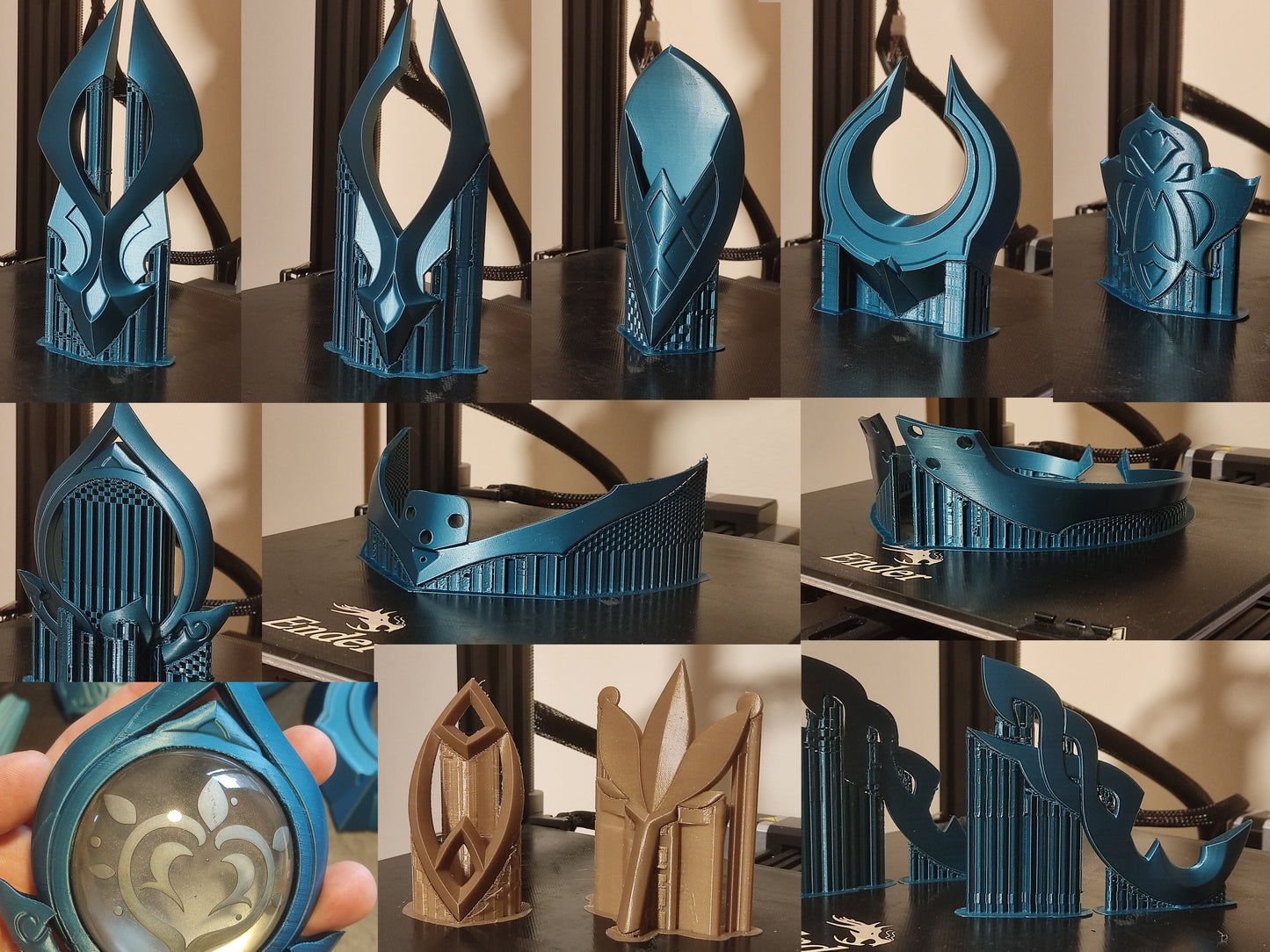 Genshin Impact Kaveh Cosplay Accessories set [3d print files]