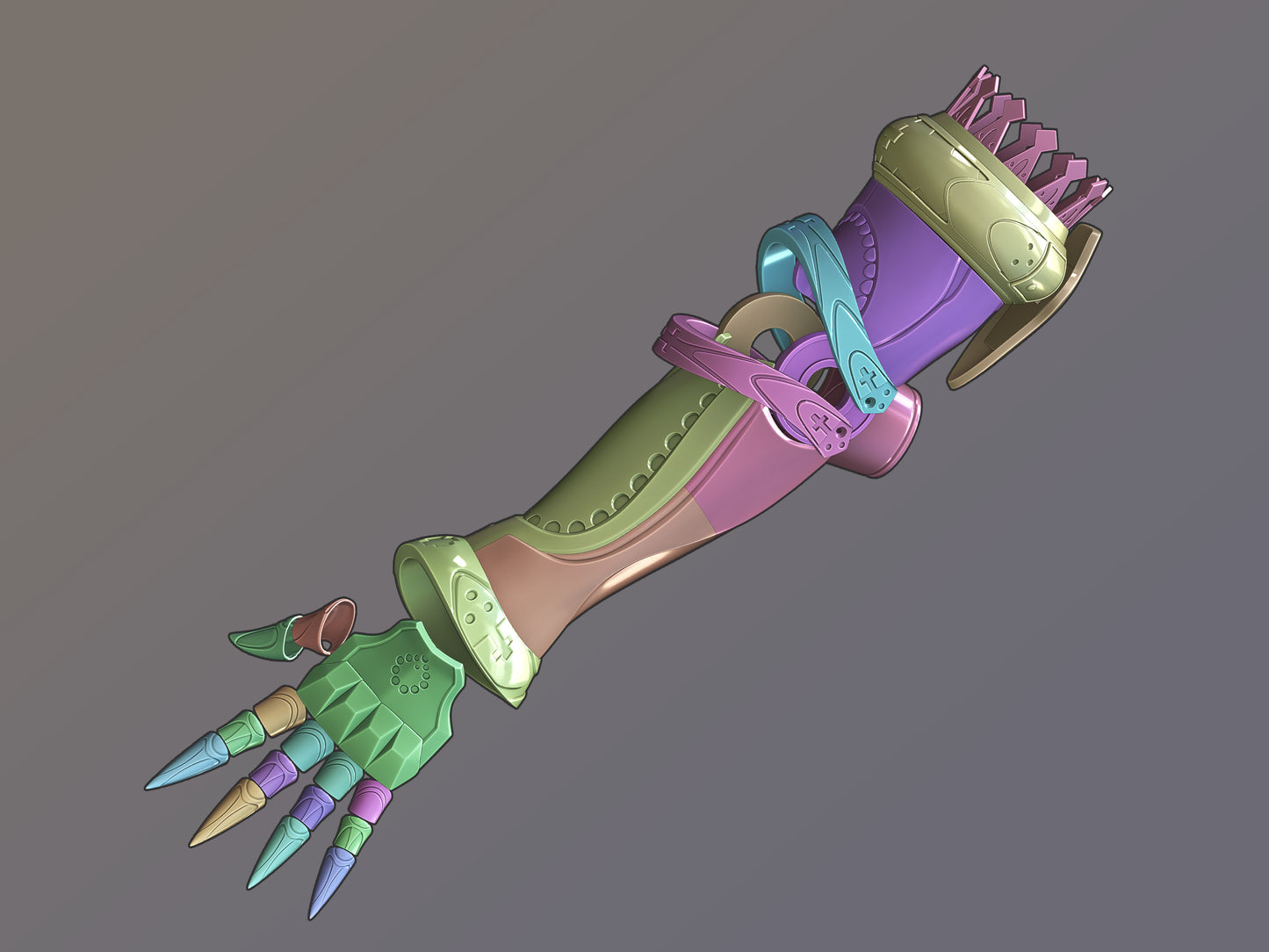 Zero arm Drakengard 3 Cosplay [3D print files]