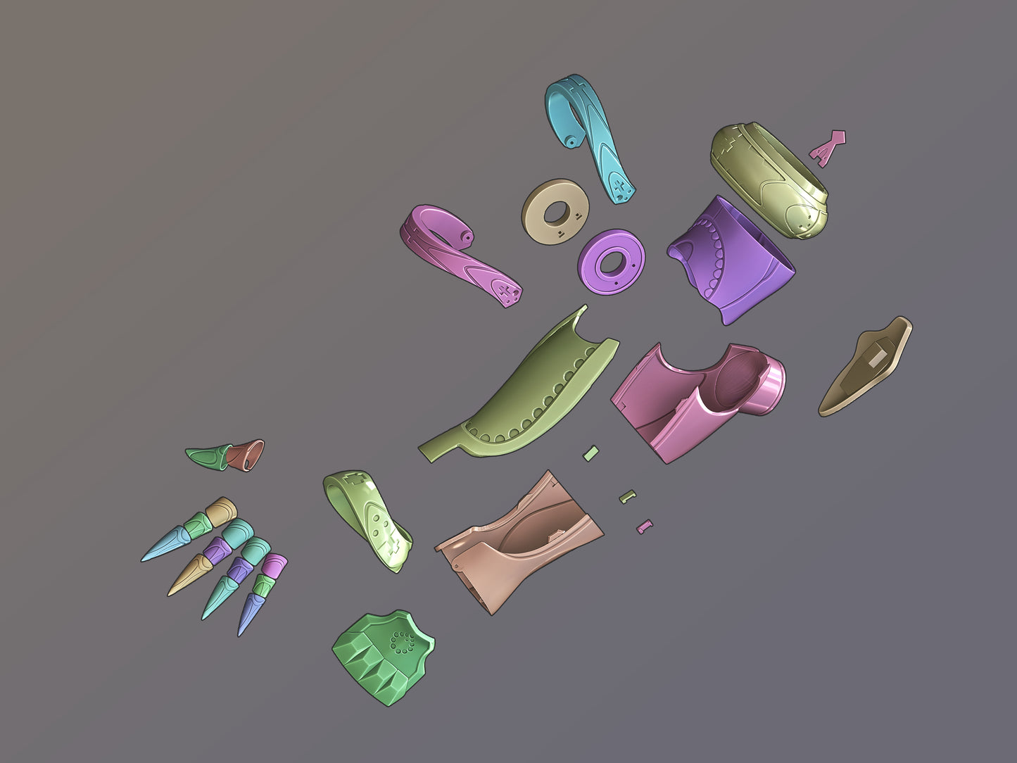 Zero arm Drakengard 3 Cosplay [3D print files]