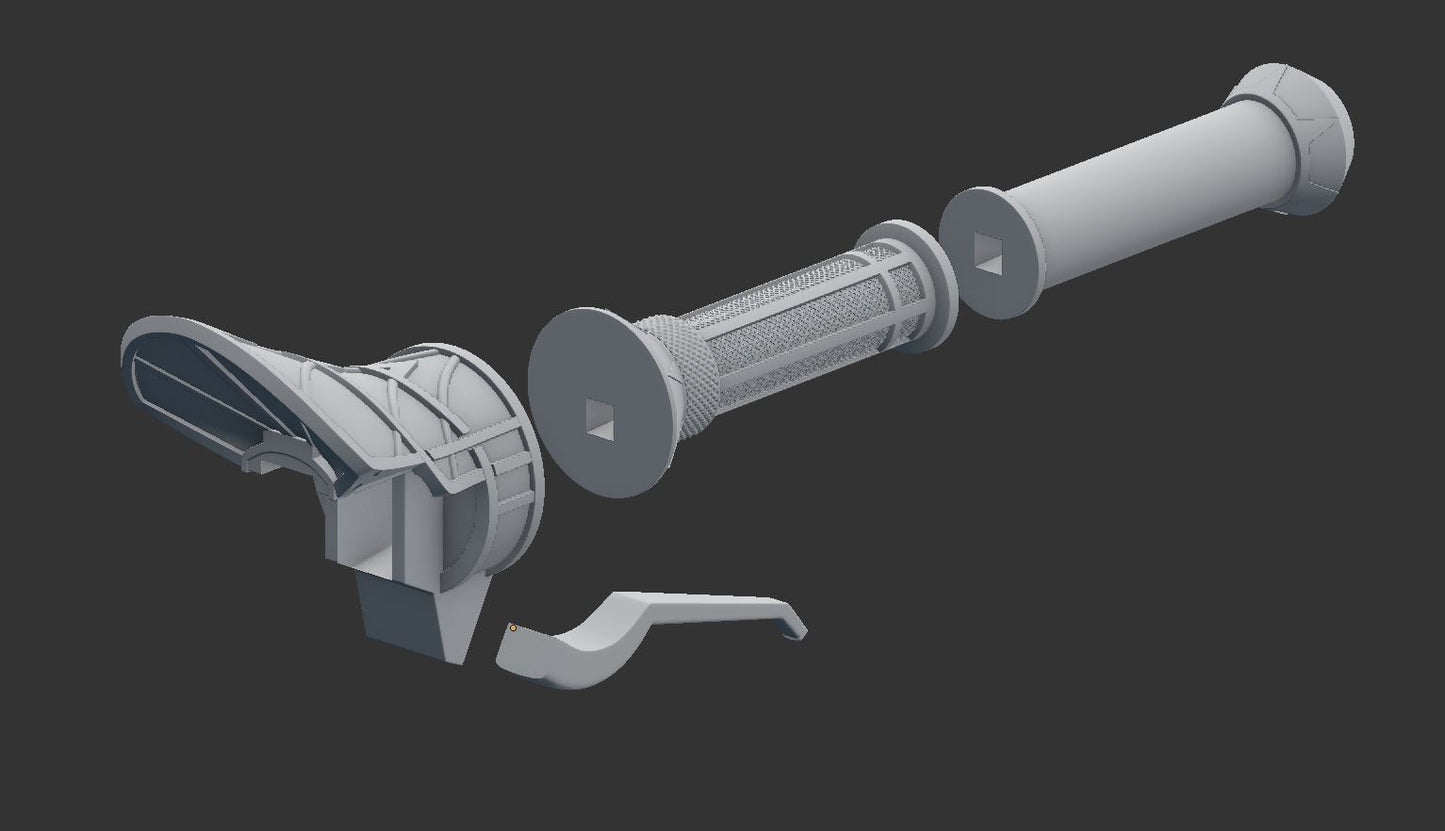 DMC5 Devil May Cry 5 Nero Red Queen sword cosplay [3D print model]