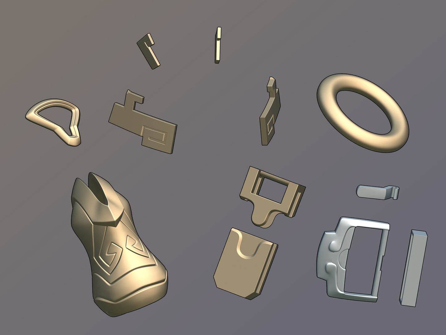 Honkai Star Rail Jing Yuan cosplay accessories [3D print files]