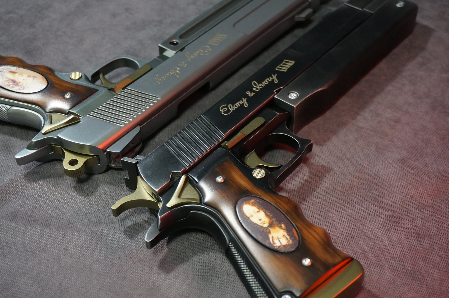 Ebony & Ivory DMC5 cosplay prop replica guns