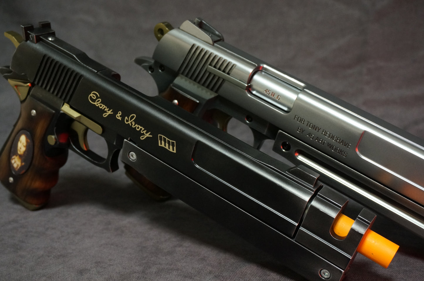 Ebony & Ivory DMC5 cosplay prop replica guns