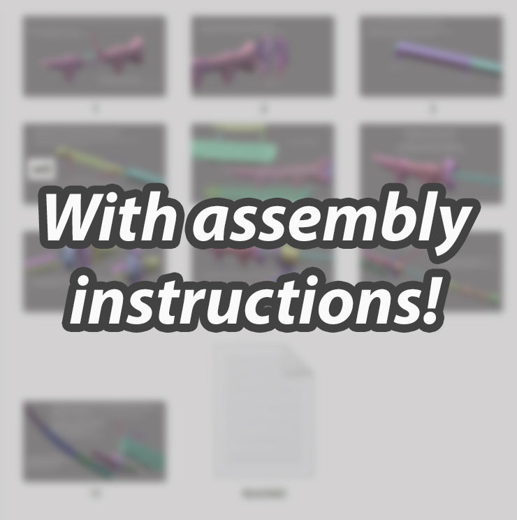 Nier Automata Virtuous Treaty sword [3D print files]