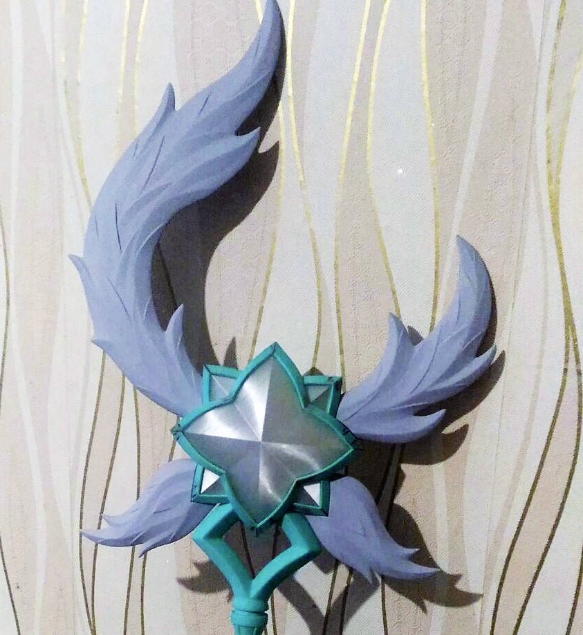 Star Guardian Soraka Staff League of Legends LOL Cosplay [3D print model]