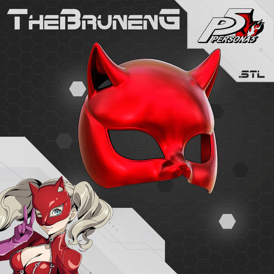 Persona 5 Ann Takamaki mask cosplay [3D print model]