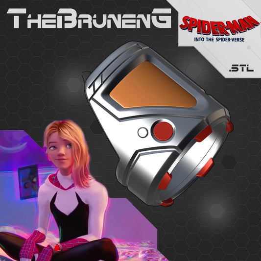 Spider Gwen Cosplay Bracelet [3d print file]