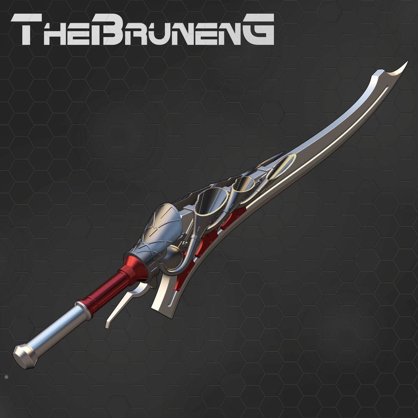 DMC5 Devil May Cry 5 Nero Red Queen sword cosplay [3D print model]