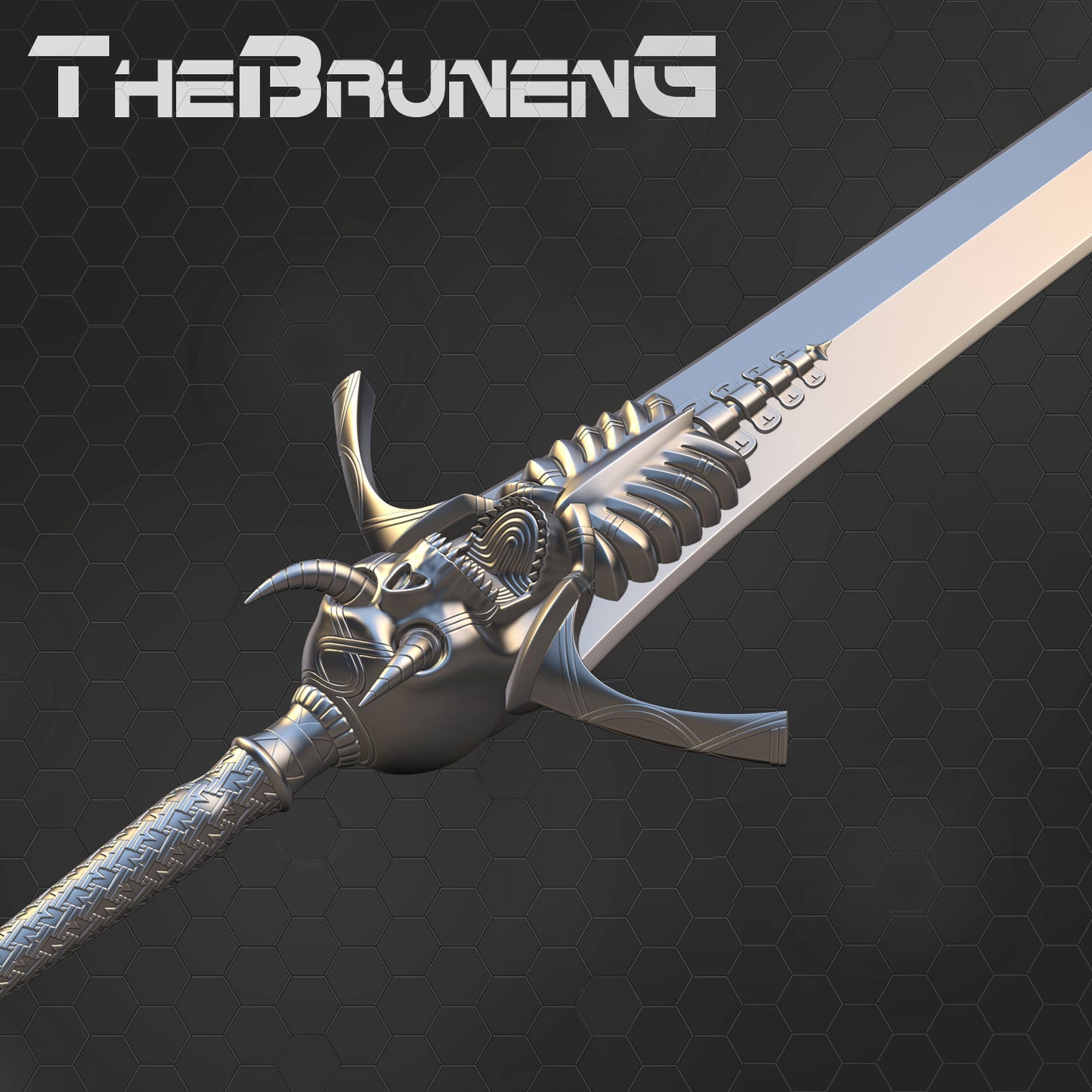 DMC5 Devil May Cry 5 Dante Rebellion sword cosplay [3D print model]