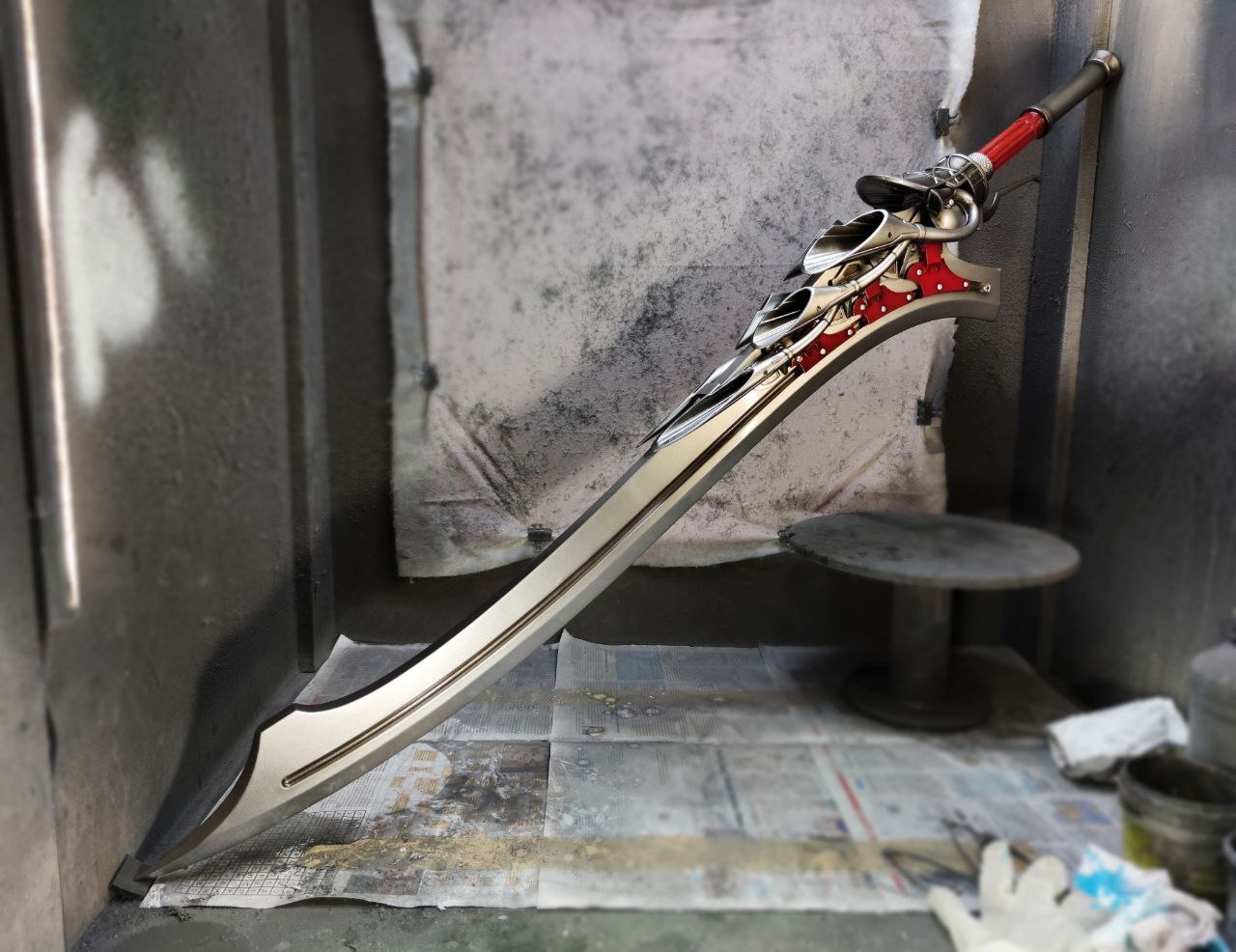 DMC5 Devil May Cry 5 Nero Red Queen sword cosplay [3D print model]