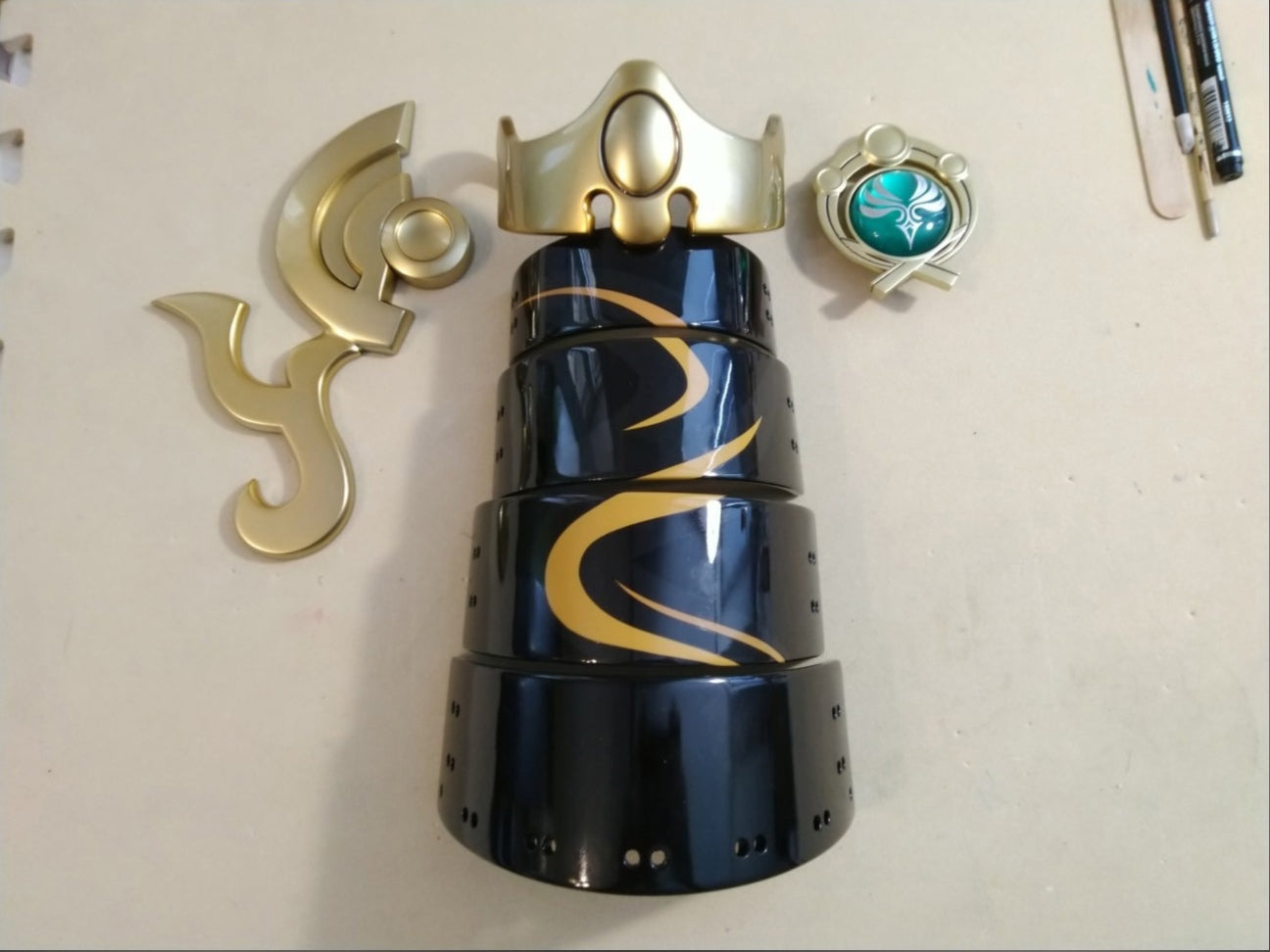 Genshin Impact Kaedehara Kazuha Shoulder armor cosplay [3D print model]